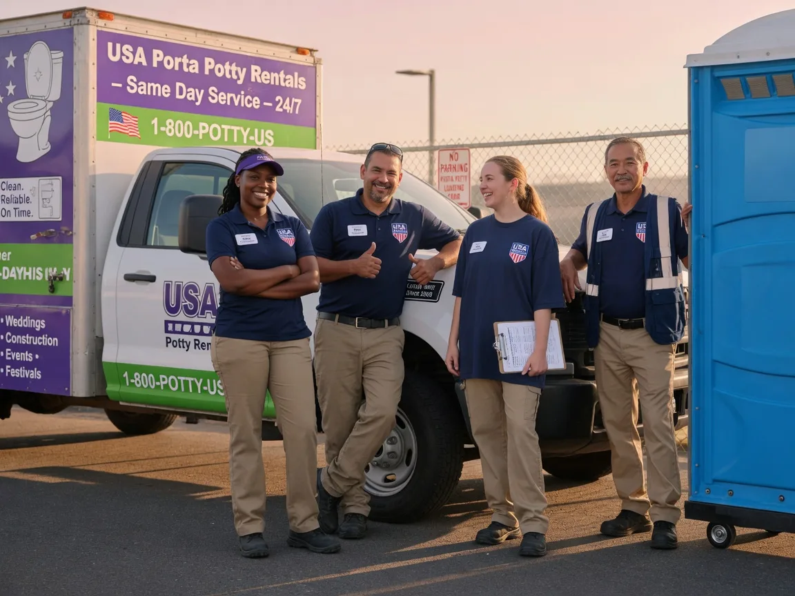 Porta Potty Rental company in Effort, PA